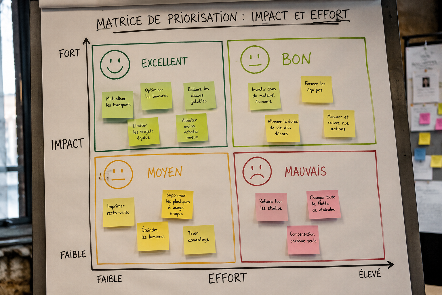 Matrice de priorisation